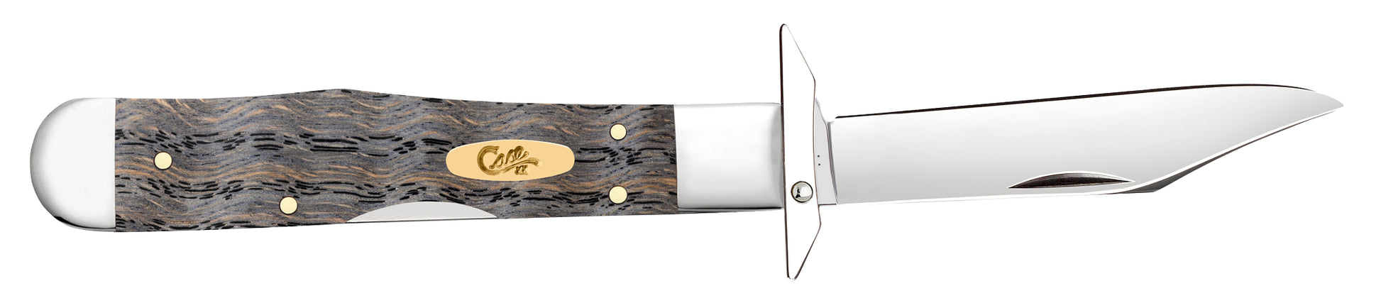 Smooth Black Curly Oak Wood Cheetah® Cub Open