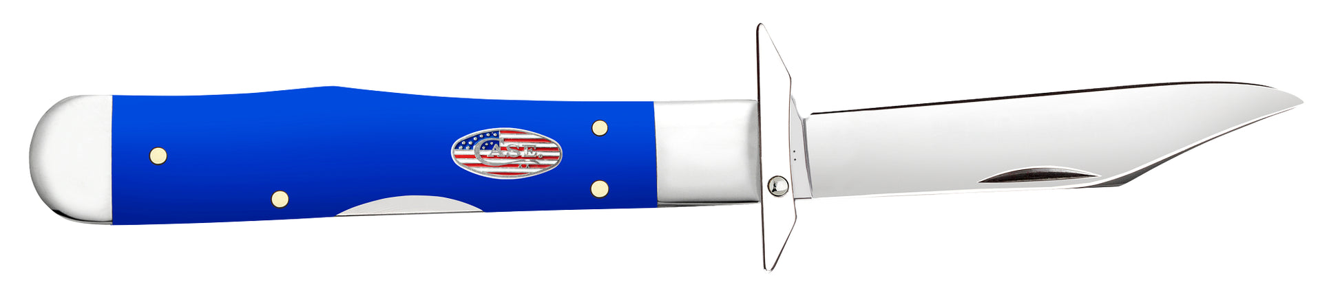 Royal Blue Synthetic Smooth Cheetah® Cub Open