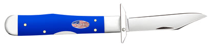 Royal Blue Synthetic Smooth Cheetah® Cub Open