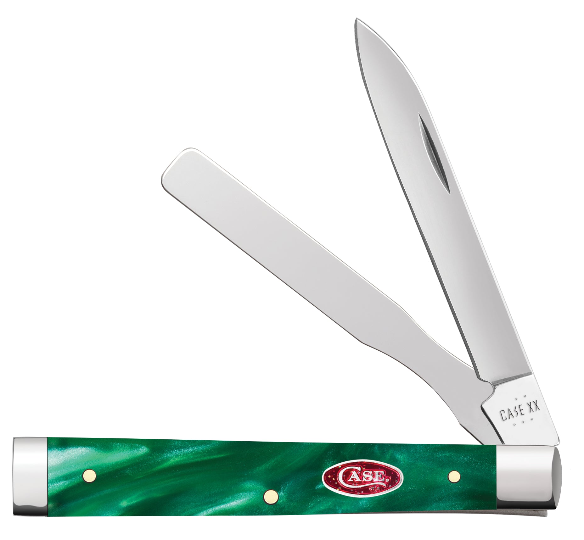 Case® | Smooth Green Pearl Kirinite® Baby Doc – caseknives.com