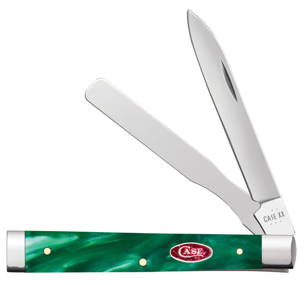 Case® | Smooth Green Pearl Kirinite® Baby Doc – caseknives.com
