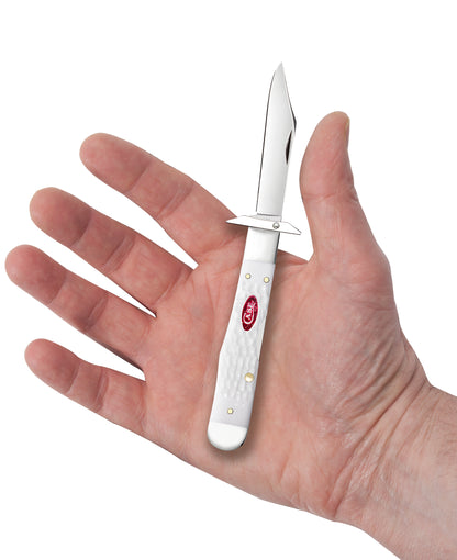 Standard Jigged White Synthetic Cheetah® Cub in Hand