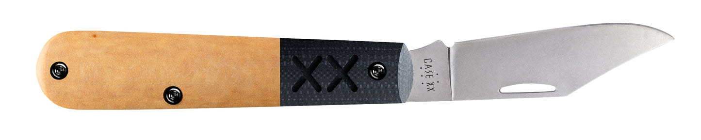 Crossroads Smooth Tan Richlite® w/Black G-10 XR Barlow  Open