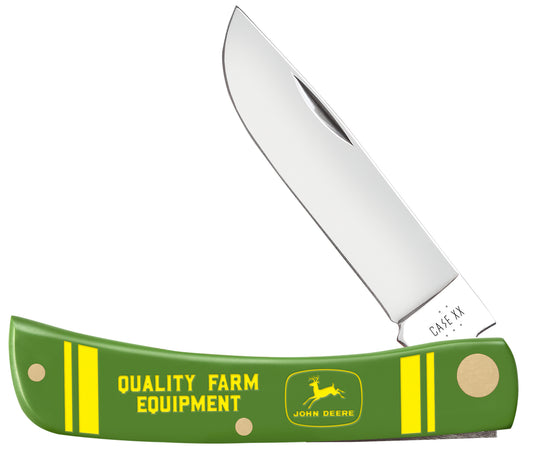 John Deere Embellished  Smooth Green Synthetic Sod Buster® Jr Front View