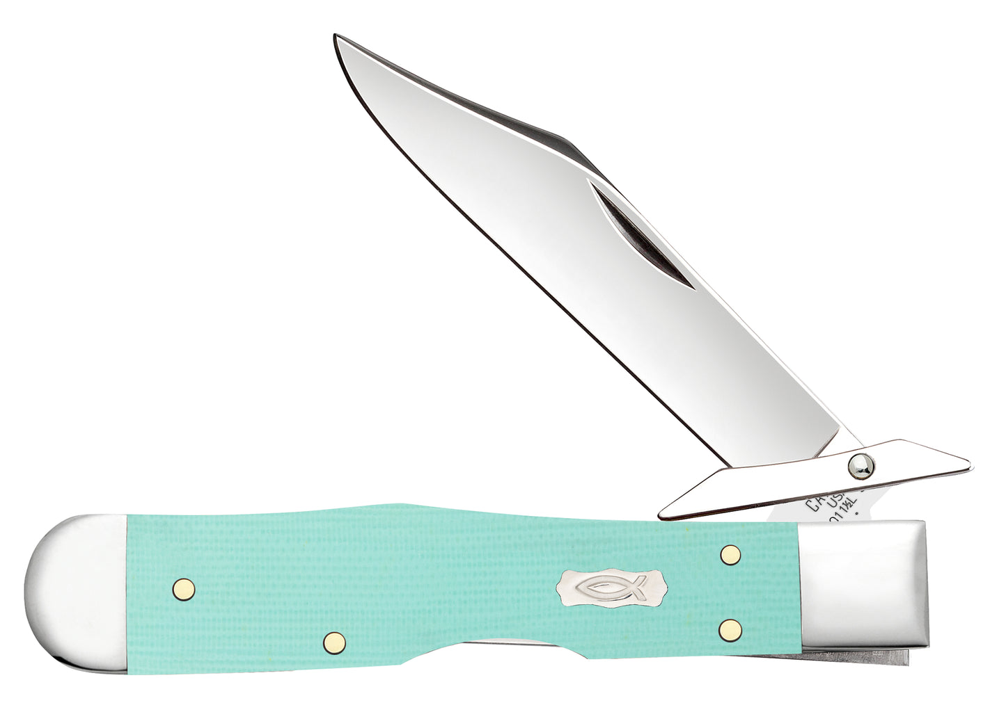 Vault - Smooth Seafoam Green G-10 Cheetah® Cub Front View