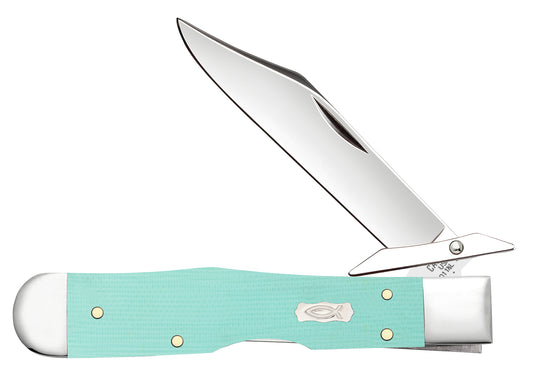 Vault - Smooth Seafoam Green G-10 Cheetah® Cub Front View