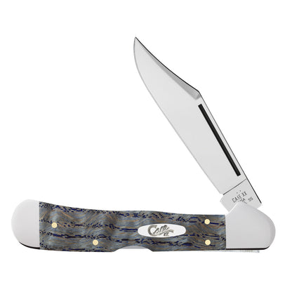 Smooth Blue Curly Oak CopperLock® Front View