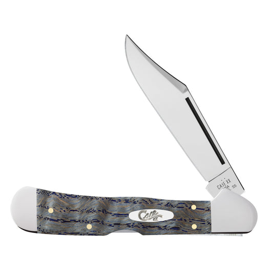 Smooth Blue Curly Oak CopperLock® Front View