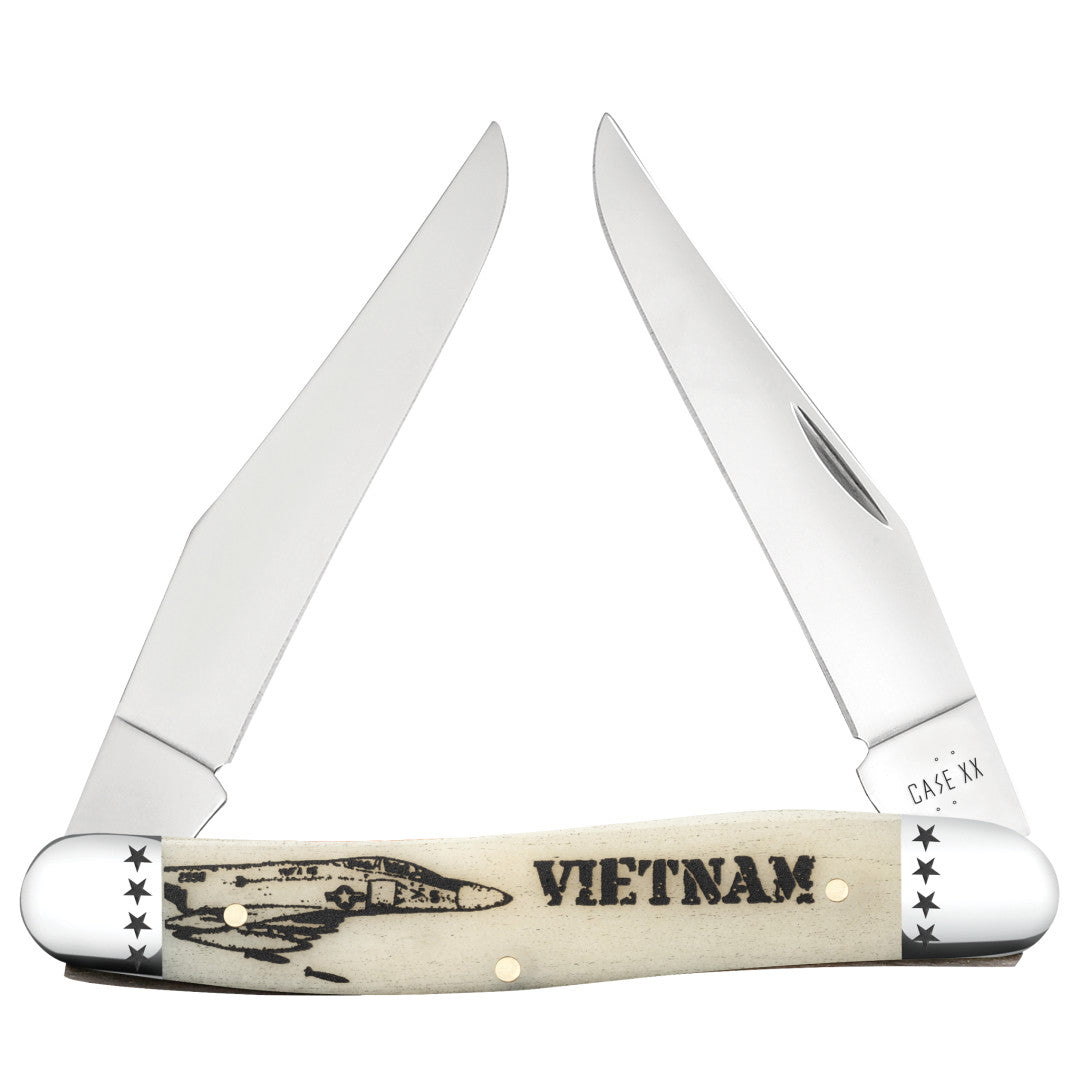 War Series - Vietnam War - Smooth Natural Bone Muskrat Front View