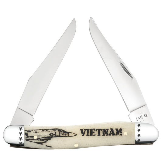 War Series - Vietnam War - Smooth Natural Bone Muskrat Front View