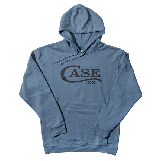Storm Blue Hooded Sweatshirt Front View
