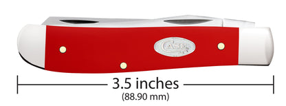 SparXX™ Smooth Red Synthetic Mini Trapper dimensions.