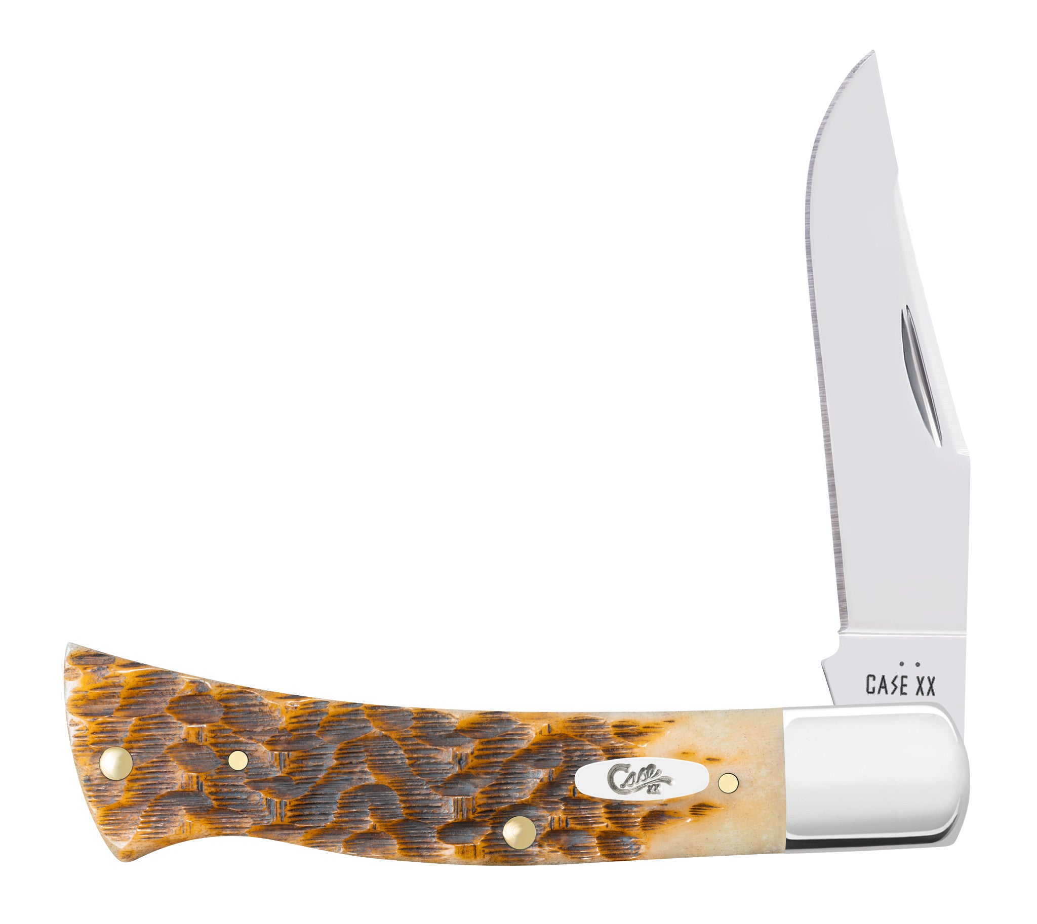 Amber Mark / Conexao SADE カバー アナログ 新品 Case® | Peach Seed Jigged Amber Bone Case Axe Handle® – caseknives.com