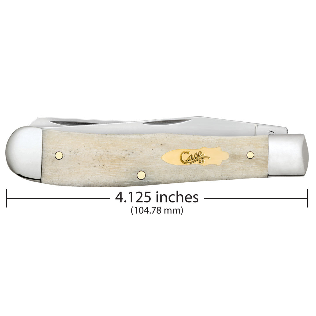 Smooth Natural Bone Trapper - Brass Bomb Shield Dimensions