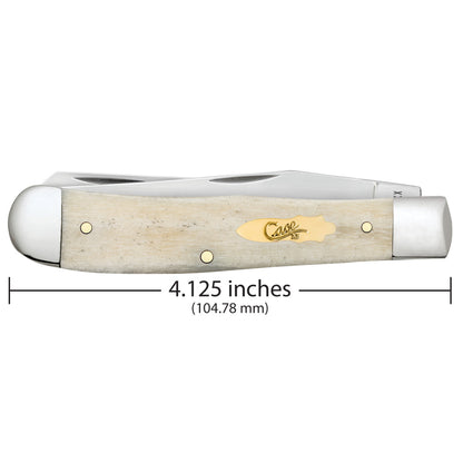 Smooth Natural Bone Trapper - Brass Bomb Shield Dimensions