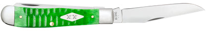 Gator Jigged Bright Green Bone Trapper Open