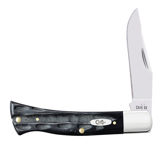 Jigged Buffalo Horn - Case Axe Handle (BRBH1135 SS) Front View