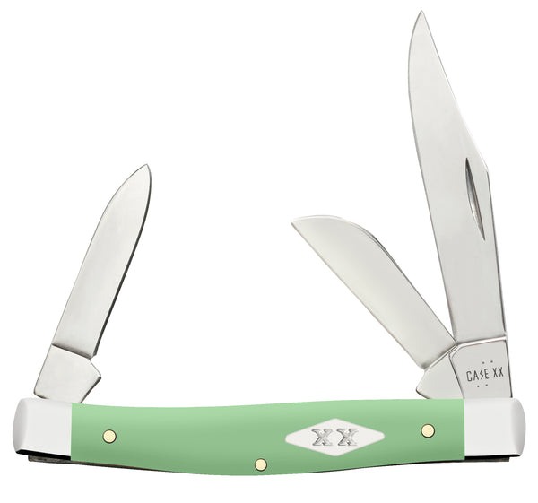 Case® | Smooth Mint Green Synthetic Medium Stockman – caseknives.com
