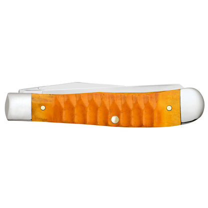 Gator Jig Persimmon Orange Bone CS Trapper Closed