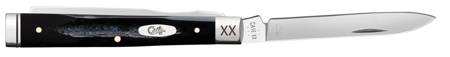 Buffalo Horn Jigged Baby Doc Open