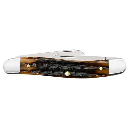 Kinfolks Jig Molasses Bone Medium Stockman Closed
