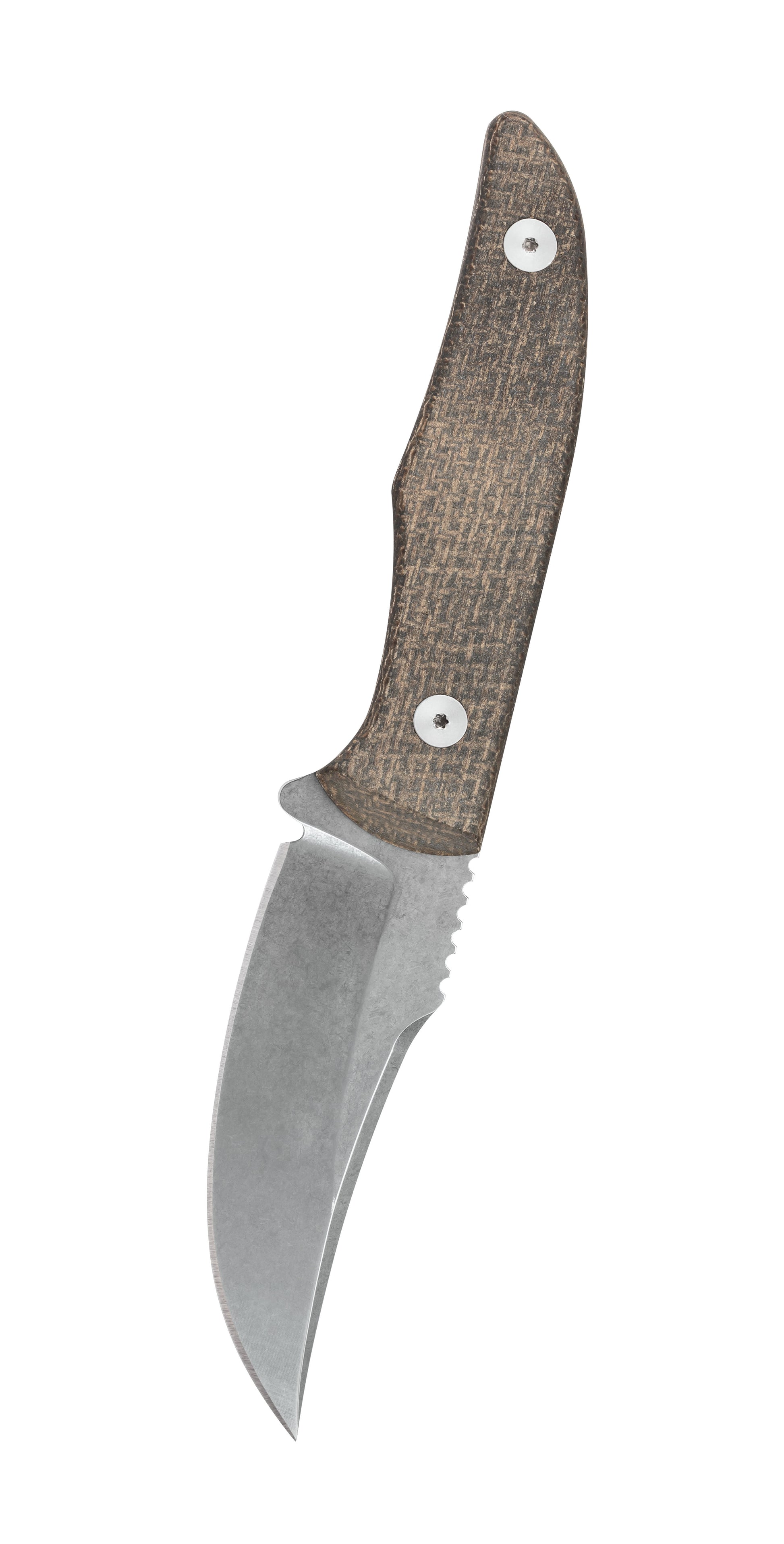 OD Green Burlap Micarta® Hunter CT1 Back View