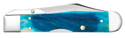 Sawcut Jigged Caribbean Blue Bone Cheetah® Cub Closed