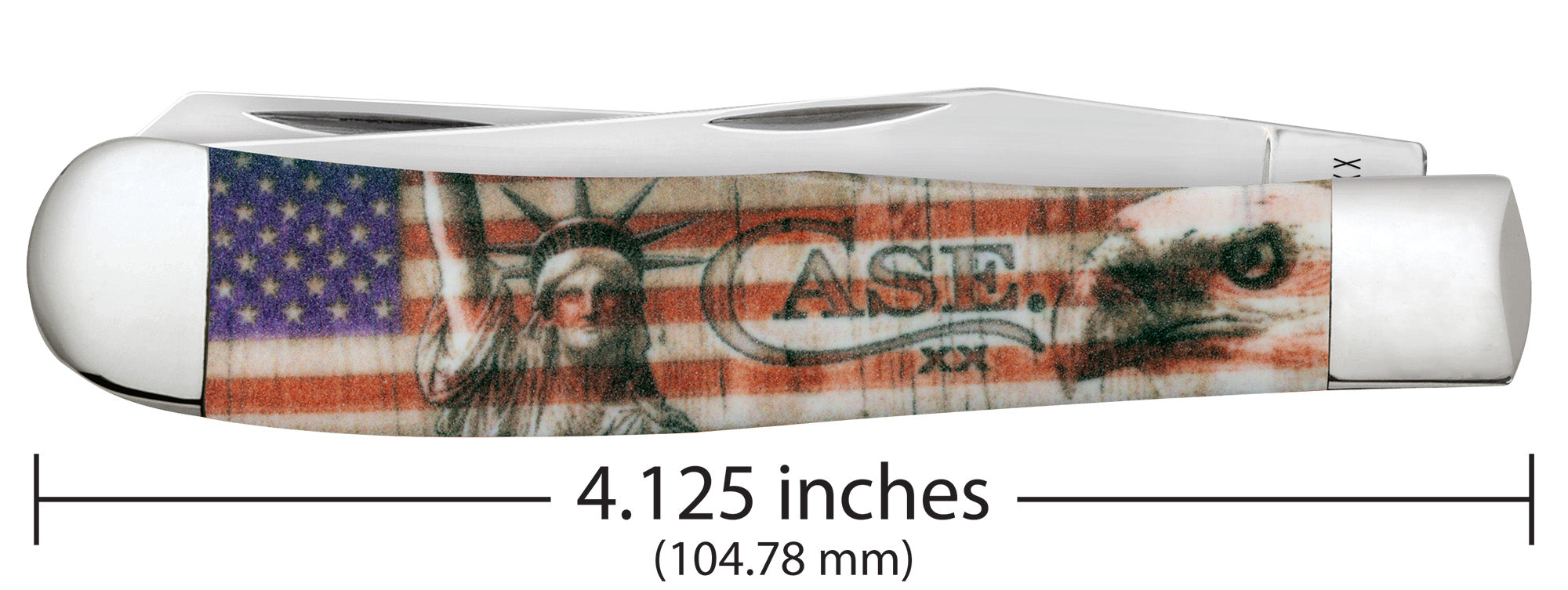 Case® | Patriotic Freedom Color Infusion Trapper – caseknives.com