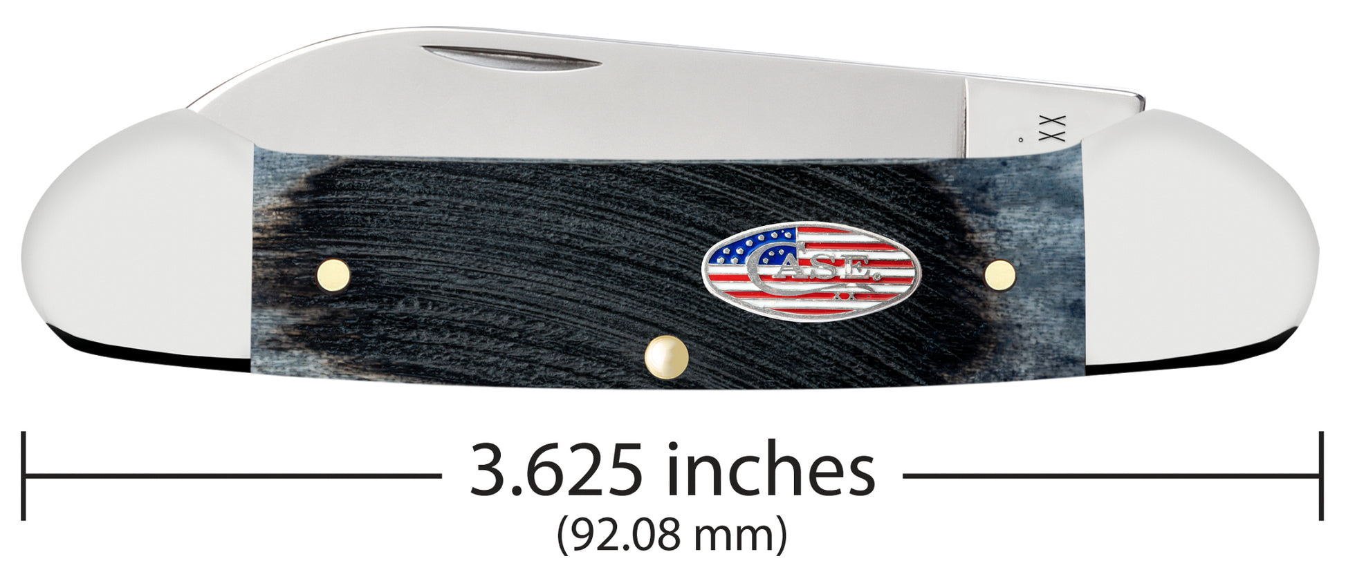 Sawcut Jigged Gray Bone Canoe Dimensions