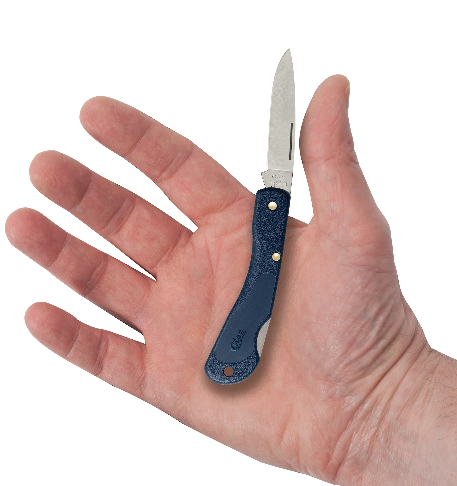 Case® | Smooth Lightweight Blue Synthetic Mini Blackhorn