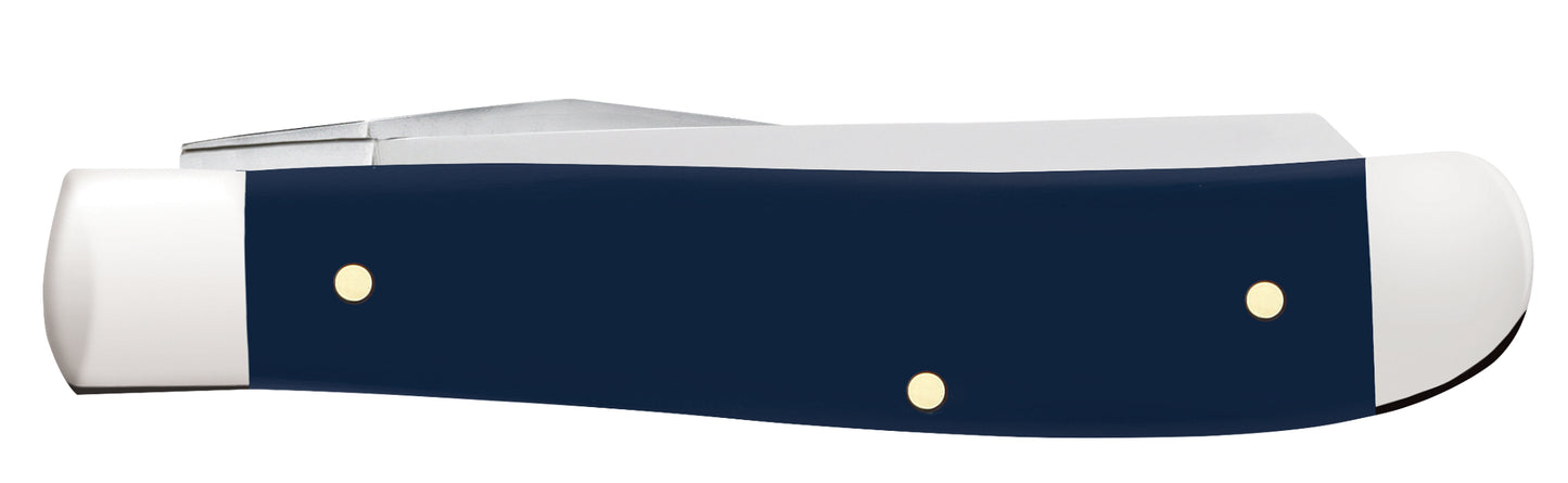 U.S. Air Force Embellished Smooth Navy Blue Synthetic Mini Trapper Closed