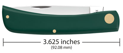 Smooth Spruce Green Synthetic Sod Buster® Jr Dimensions