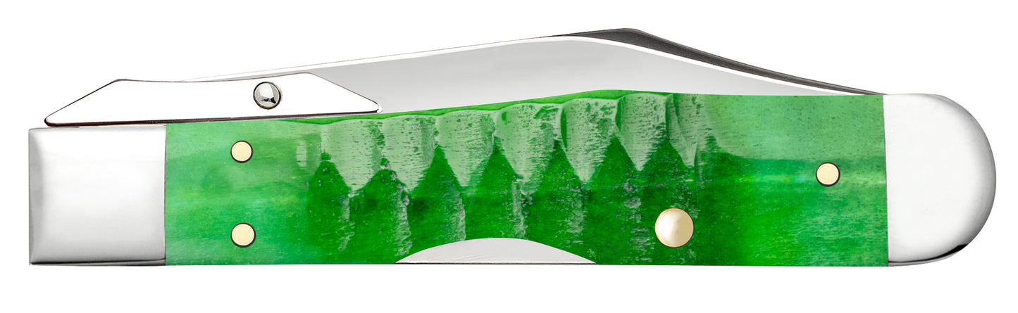 Gator Jigged Bright Green Bone Cheetah® Cub Closed