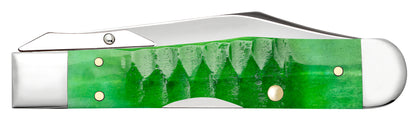Gator Jigged Bright Green Bone Cheetah® Cub Closed