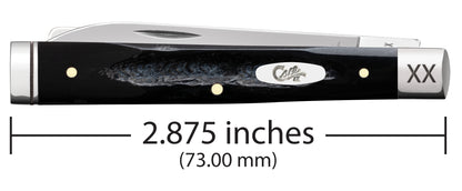 Buffalo Horn Jigged Baby Doc Dimensions