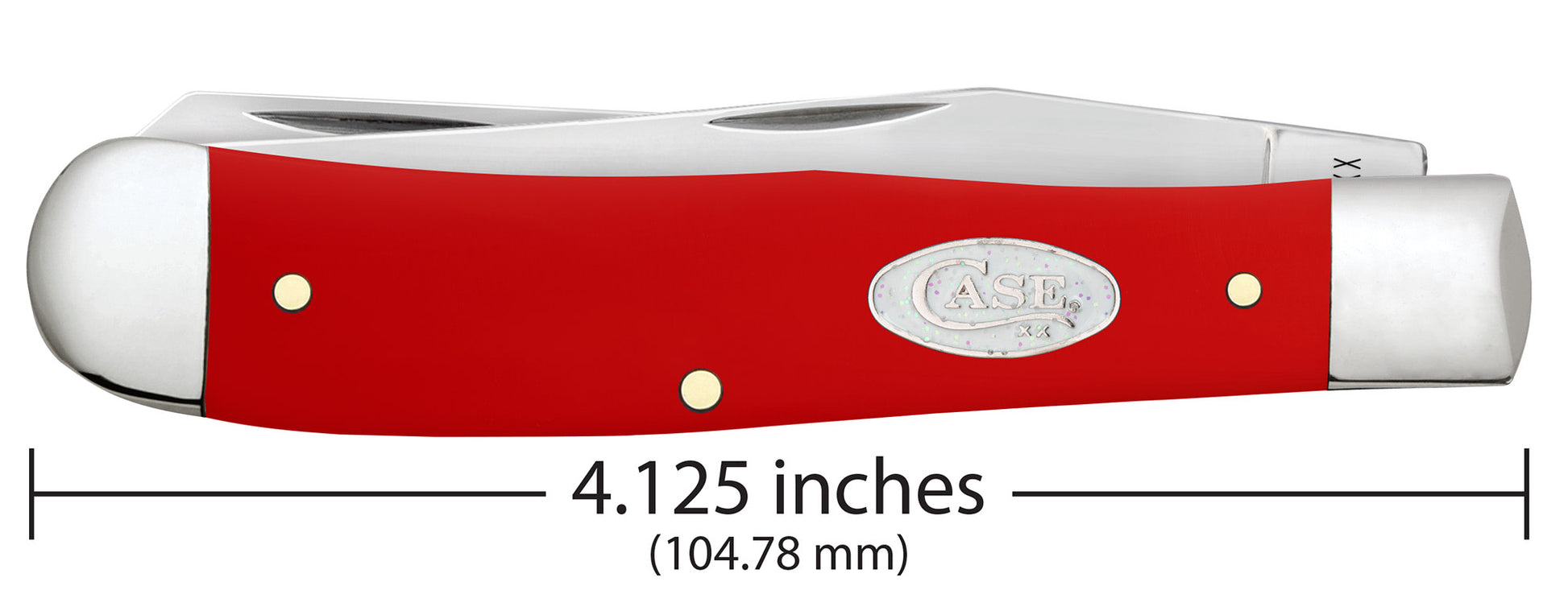 SparXX™ Smooth Red Synthetic Trapper dimensions.