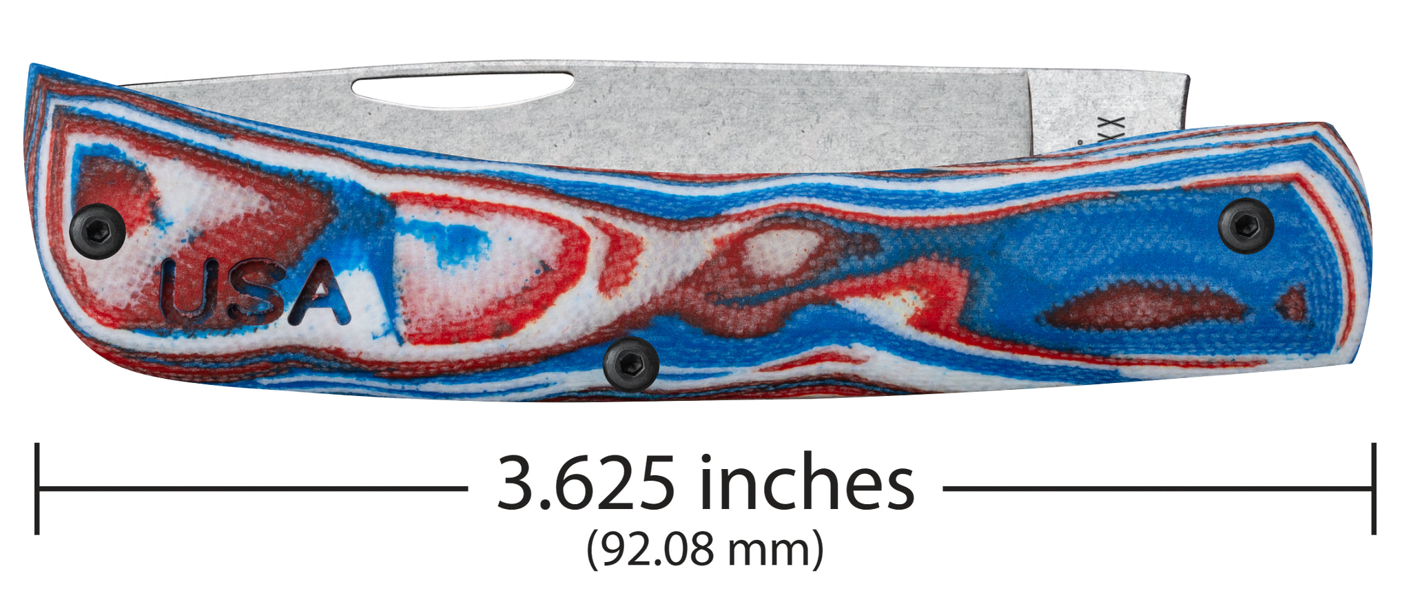 Case® | Crossroads™ Red/White/Blue Burl G-10 XR Sod Buster® Jr Case® | Crossroads™ Red/White/Blue Burl G-10 XR Sod Buster® Jr