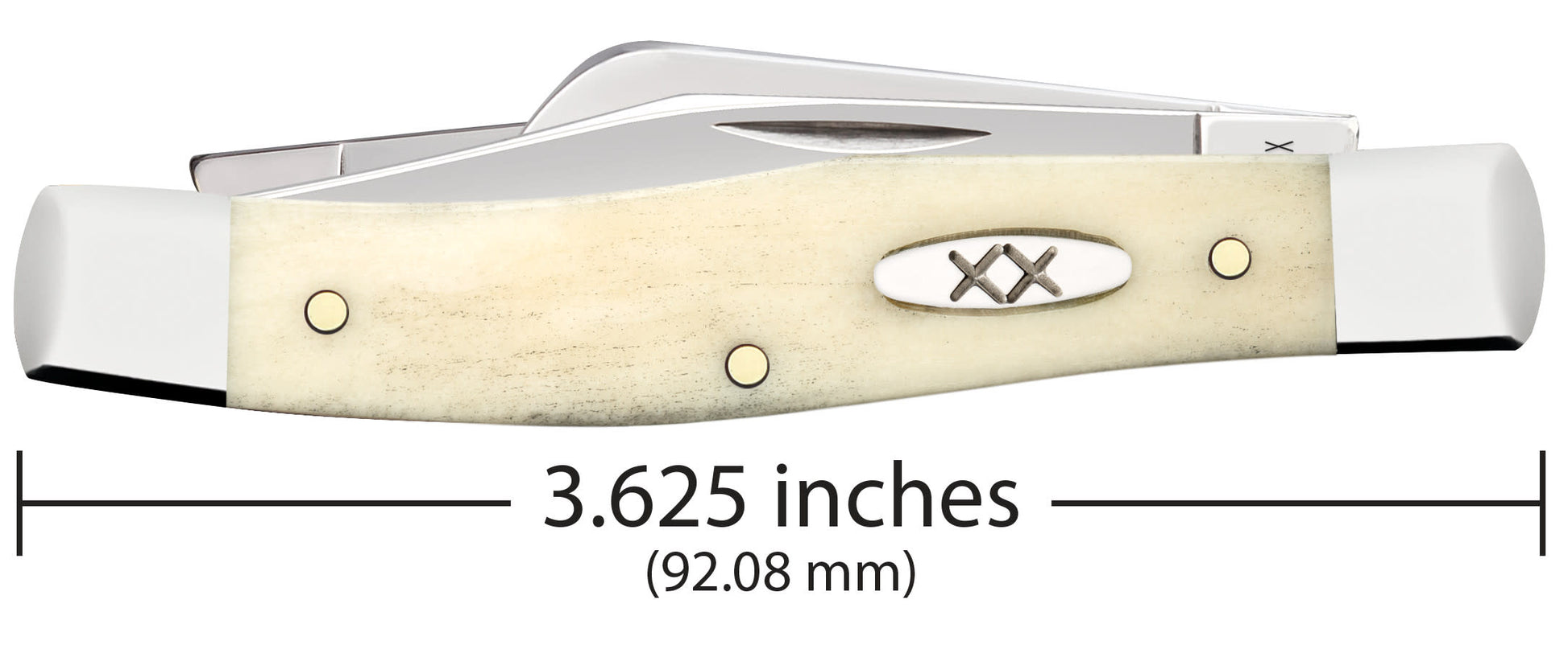 Smooth Natural Bone Medium Stockman Dimensions