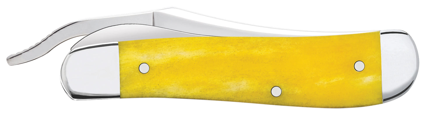 Smooth Yellow Bone RussLock® Closed