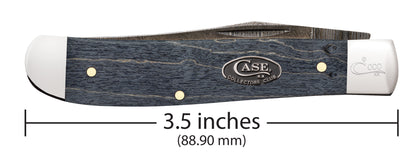 CCC® Gray Birdseye Maple Mini Trapper Closed Dimensions