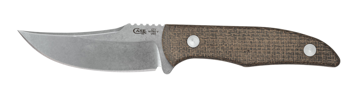 OD Green Burlap Micarta® Hunter CT1 Back View