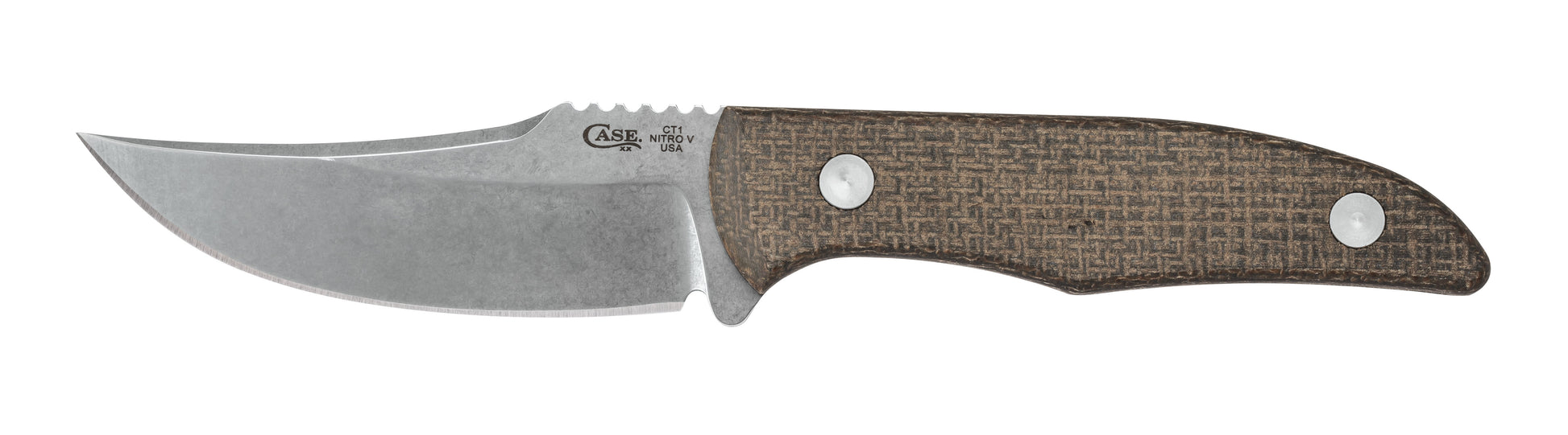 OD Green Burlap Micarta® Hunter CT1 Back View