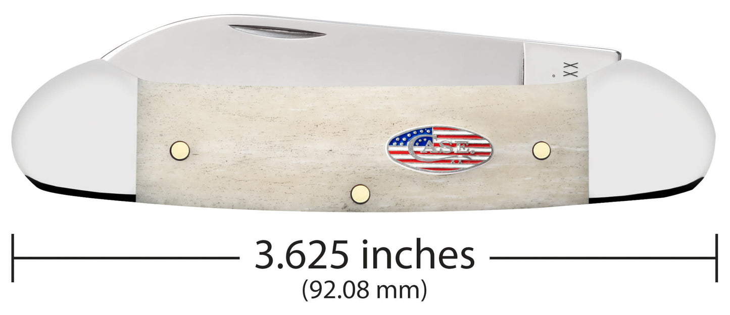 Smooth Natural Bone CS Canoe Dimensions