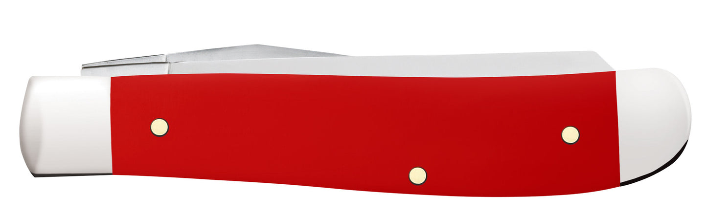 SparXX™ Smooth Red Synthetic Mini Trapper closed.