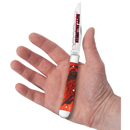 CCC® 2026 Halloween Dark Red Bone Trapper in-hand