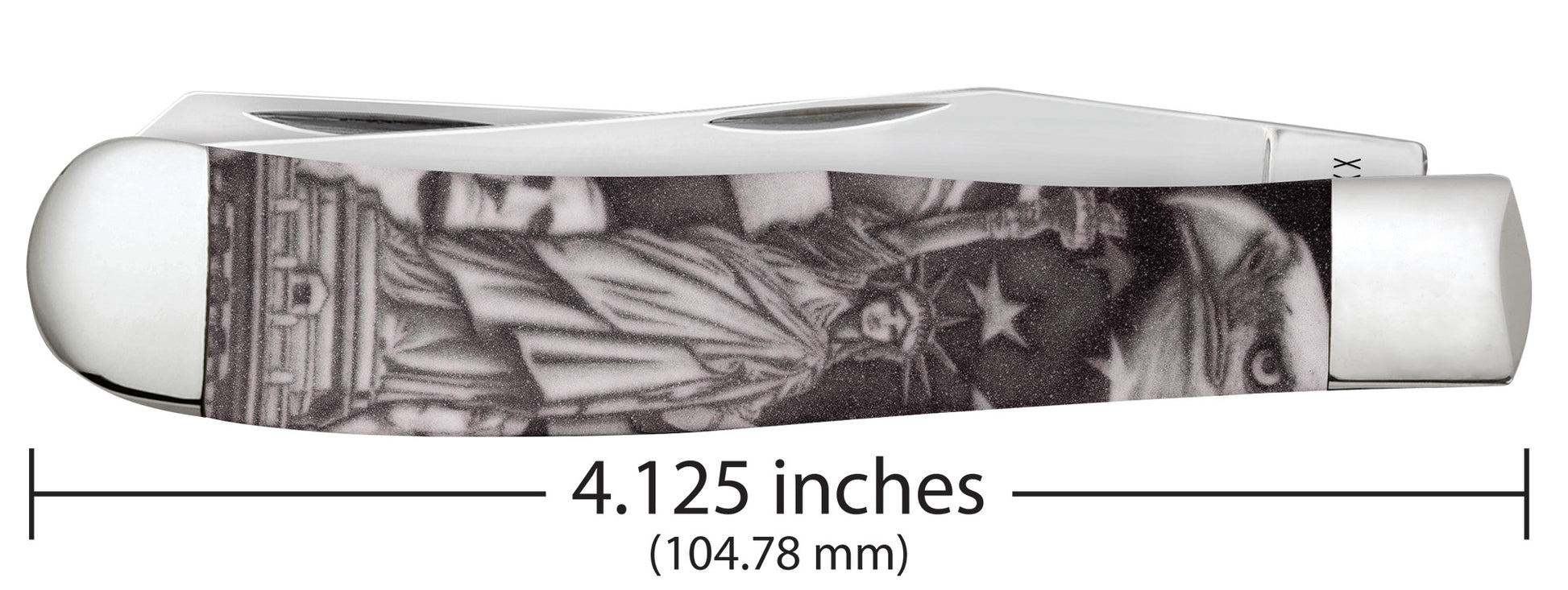 Statue of Liberty Color Infusion Trapper Dimensions