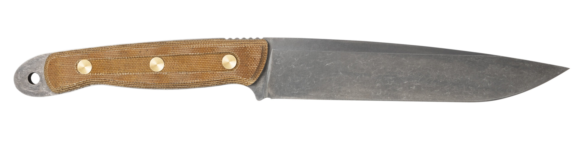 Roland Welker Smooth Natural Micarta® 100 Side View