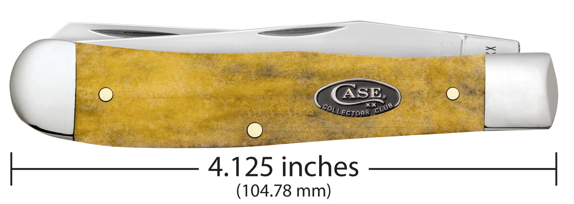 CCC® Color Test Run Smooth Olive Green Bone Trapper Closed Dimensions