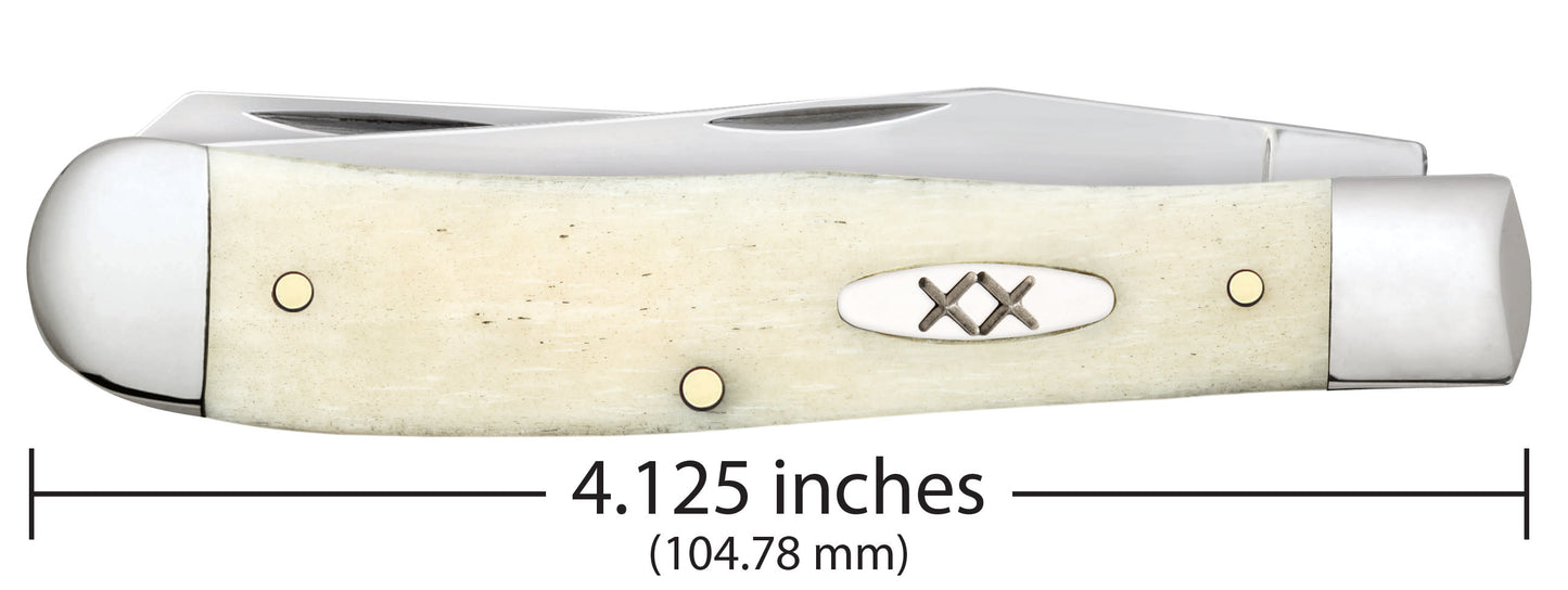 Smooth Natural Bone Trapper Dimensions