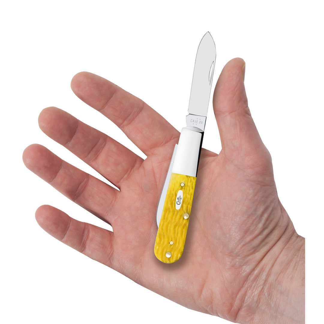 Platts Jig Yellow Bone Barlow in Hand